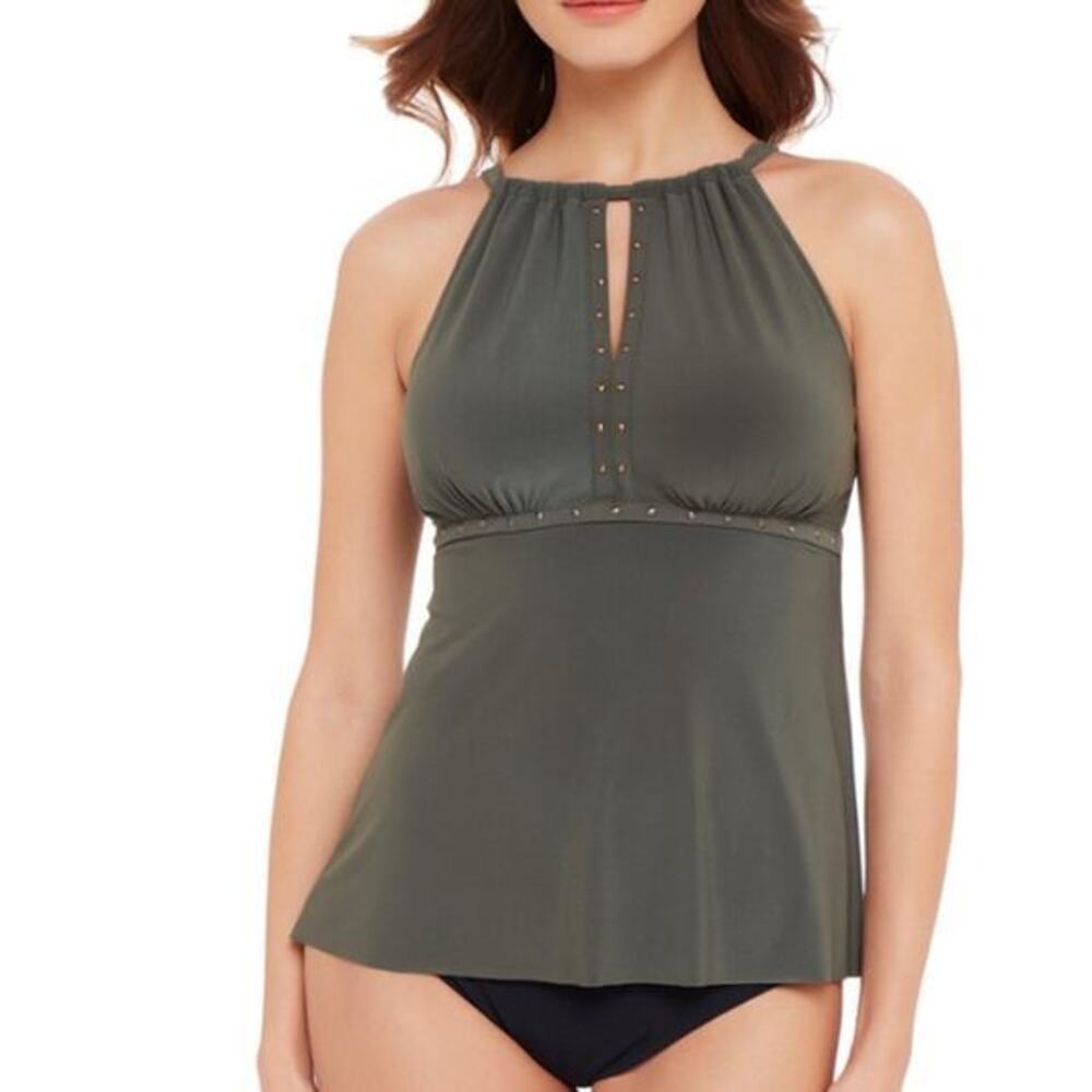 Magicsuit $134 nwt Riveted Donna Tankini swimsuit tank Top‎ 8 M